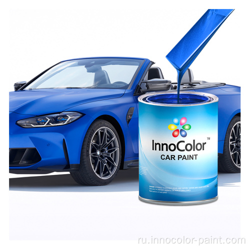 Оптовая краска транспортного средства 2K сплошной цветовой автомобильный рефинишная автомобильная краска